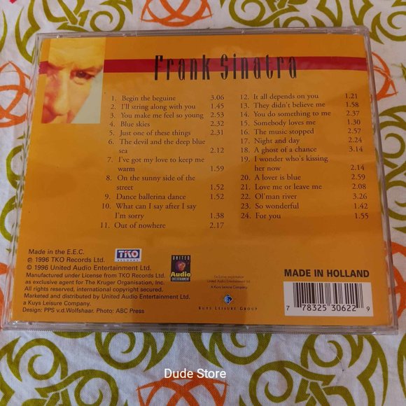FRANK SINATRA - Members Edition Volume 2 - 1996 CD - 24 Songs - Picture 3 of 3